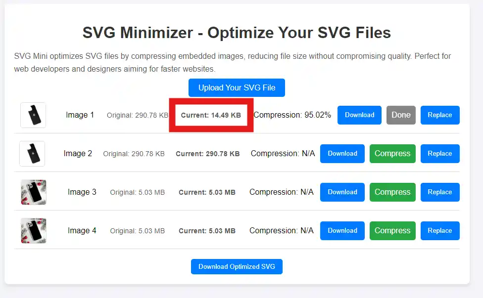 Step 4: Check Compression Results